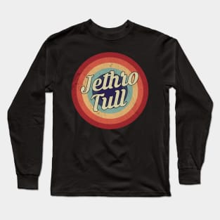 Jethro Tull - Retro Circle Vintage Long Sleeve T-Shirt